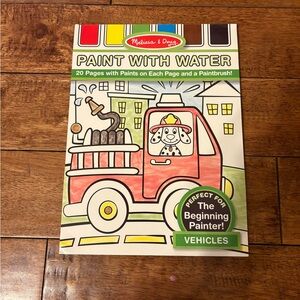 Melissa & Doug Paint With Water Book, 15 new pages left in book